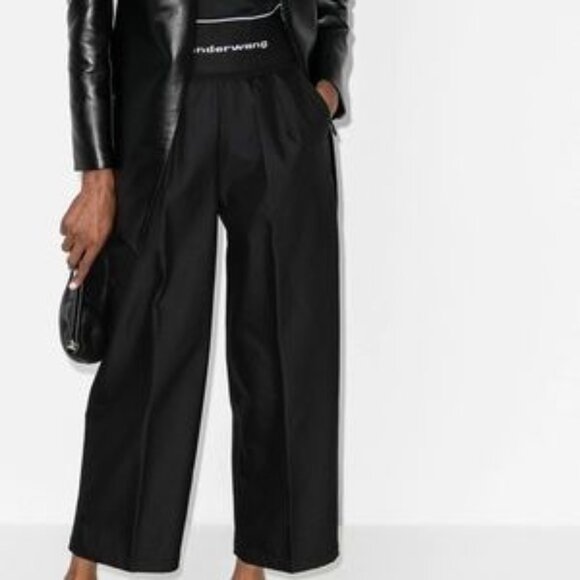 Alexander Wang high waisted wide leg trousers - Picture 1 of 12